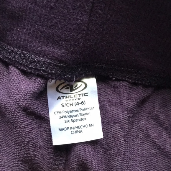 Small Athletic Works Plum Shorts - Picture 4 of 4